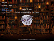 Tablet Screenshot of megathings.com